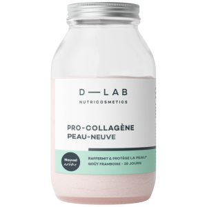 D-LAB Poudre Pro-Collagène Peau Neuve Framboise 1 mois